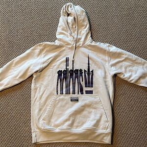 Adidas White Hoodie